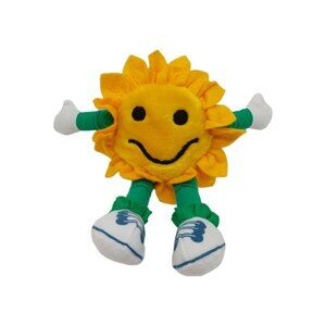 Sunflower Smile Face Plush Stuffed Animal Flowers Inc. Balloons 11"